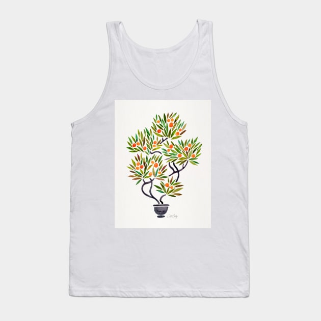 Orange Bonsai Orange Tank Top by CatCoq